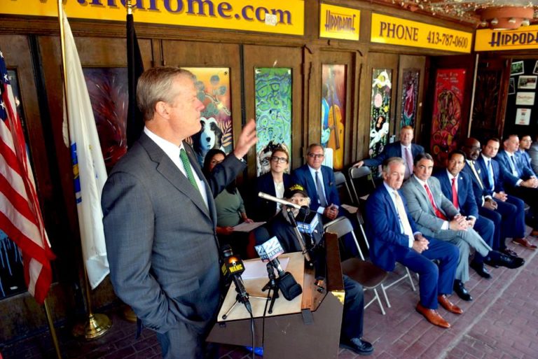 The CherryTree Groups financing of downtown Springfields Paramount Theater and Massasoit House Hotel using State and federal historic tax credits has governor Charlie Baker feeling bullish